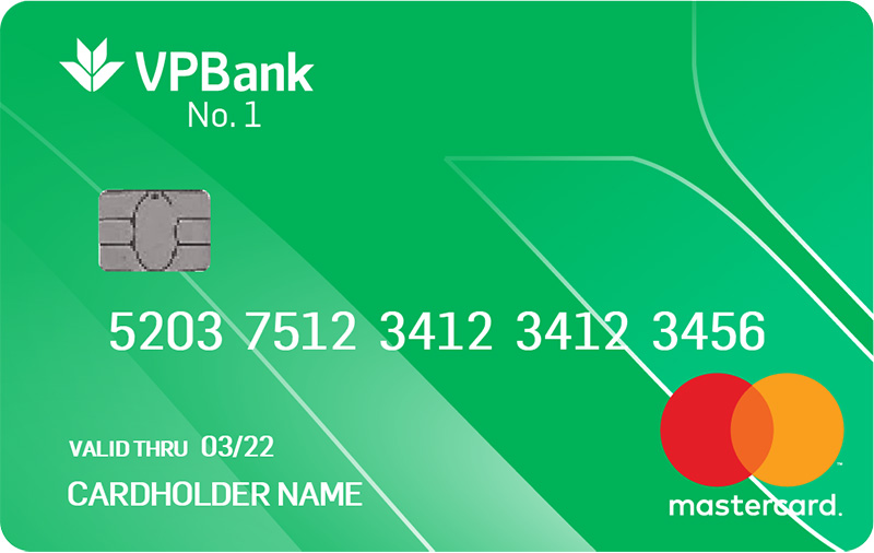 Thẻ tín dụng Vpbank No 1