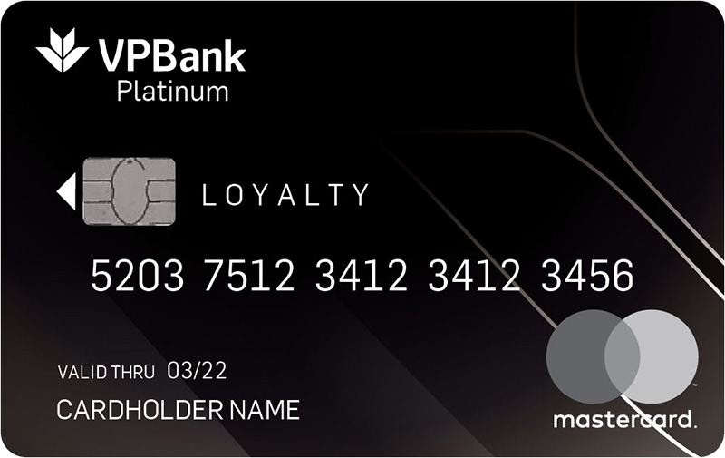Thẻ tín dụng Vpbank Platinum