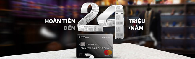 lợi ích của thẻ tín dụng hoàn tiền (cashback)