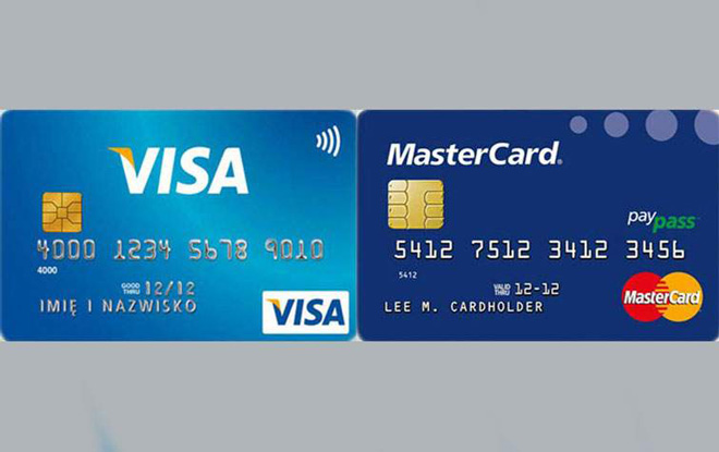 So sánh thẻ MasterCard và thẻ Visa