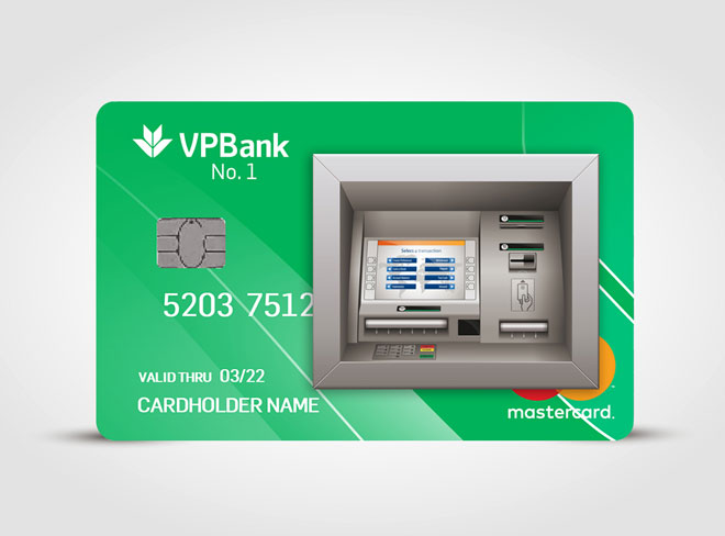 thẻ mastercard credit vpbank no 1